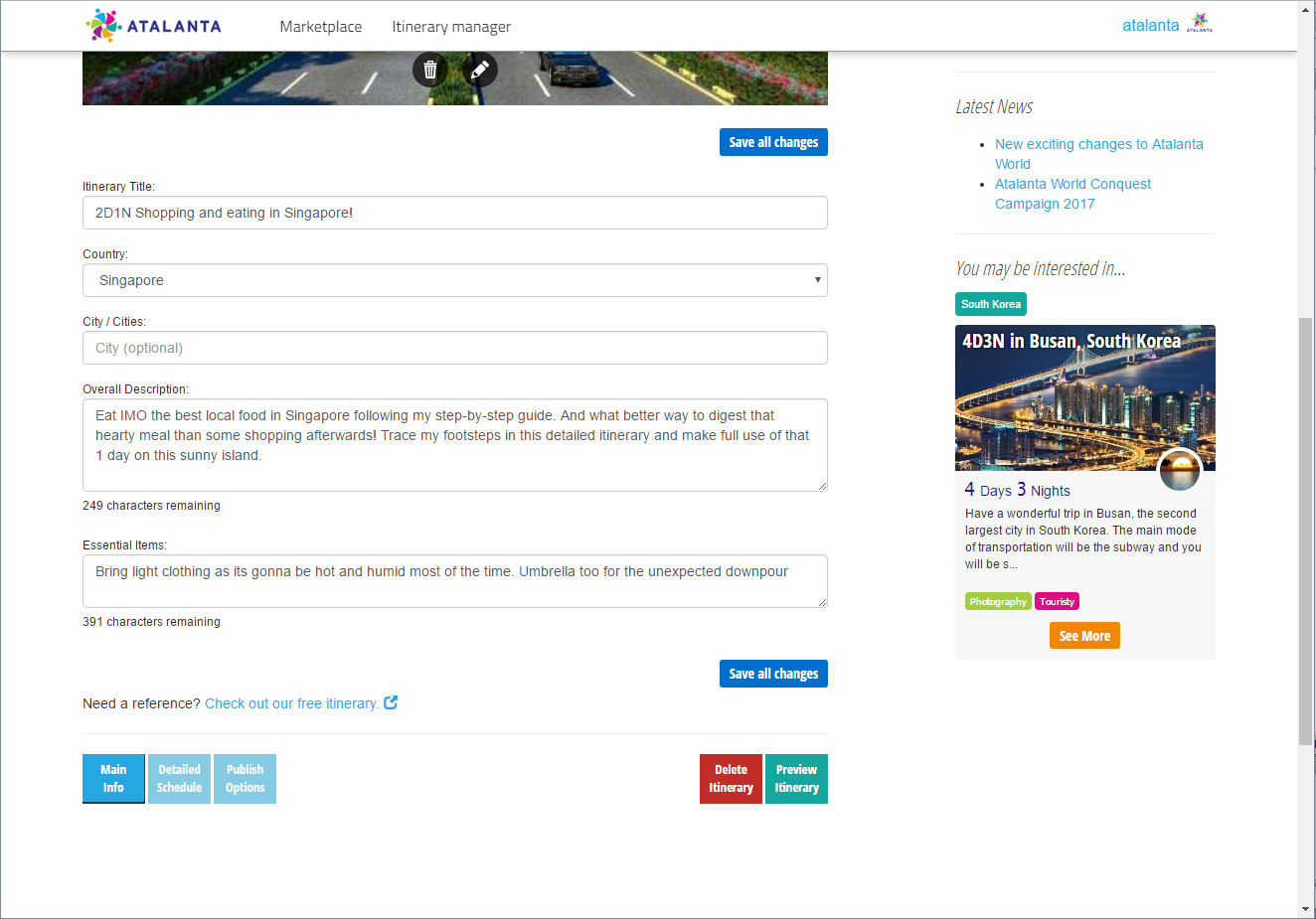 Atalanta World gallery image