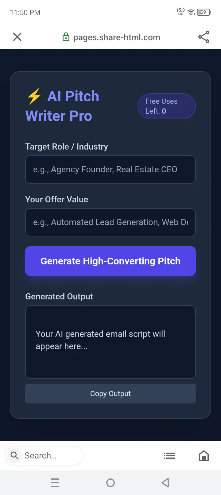 AI Pitch Writer Pro gallery image