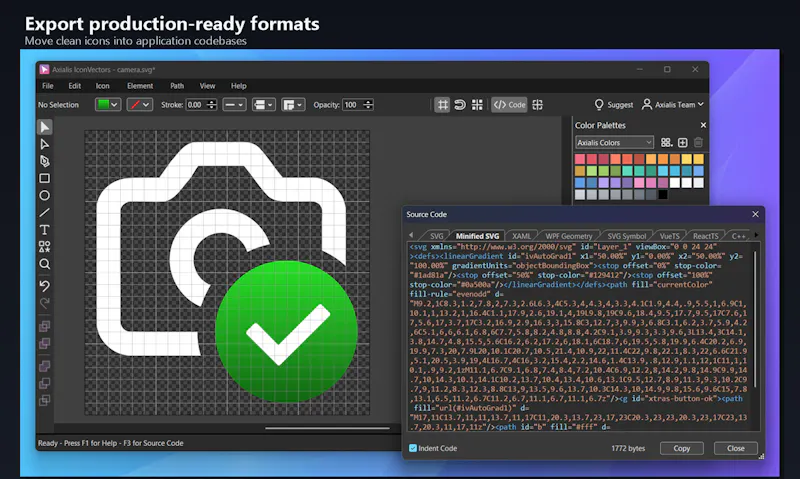 IconVectors 1.70 screenshot 4
