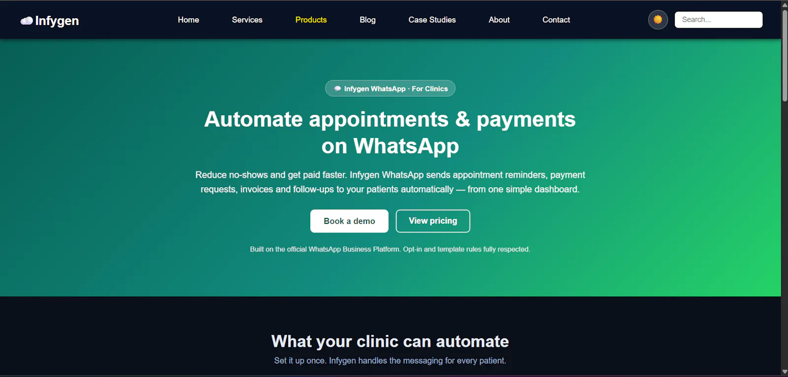 Infygen screenshot 6