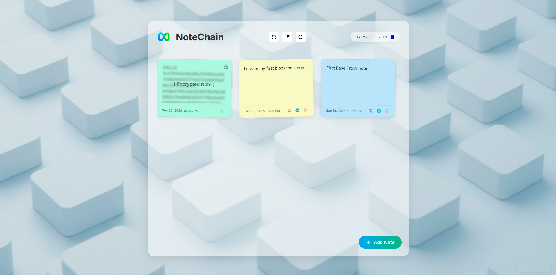 NoteChain gallery image