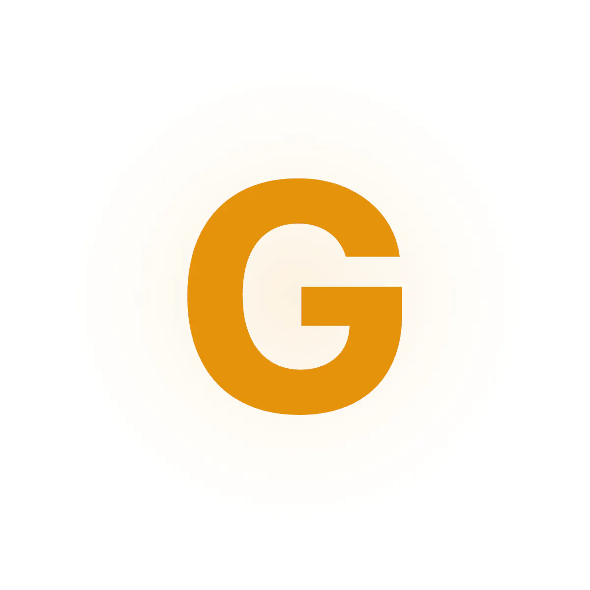 Glowed logo