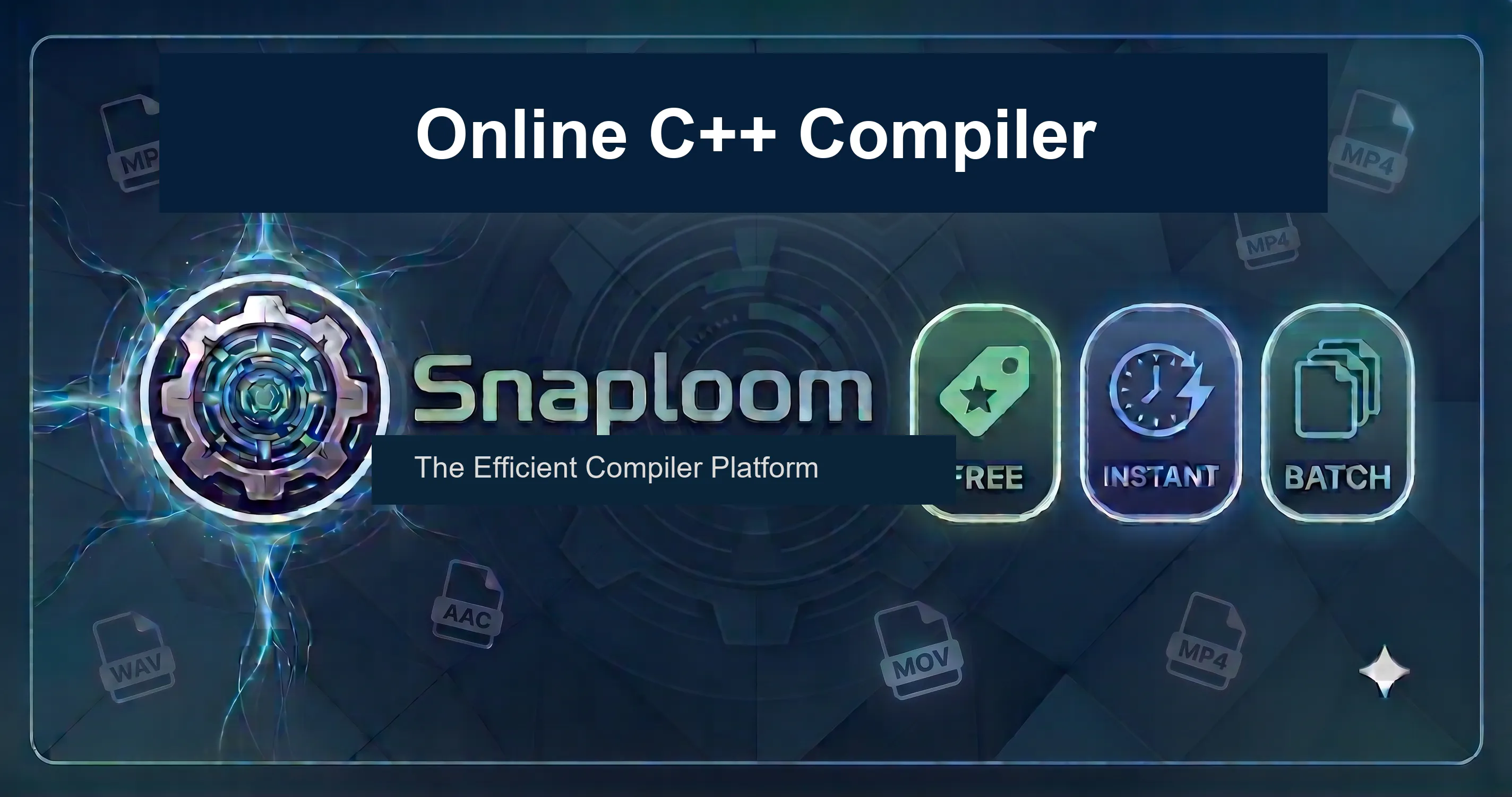 Online C++ Compiler screenshot