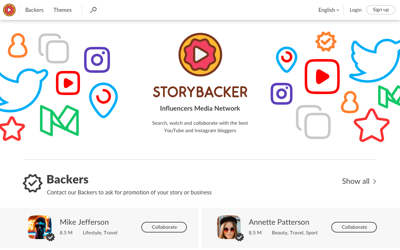 Storybacker gallery image