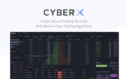 CyberX Crypto Trading Terminal media 1