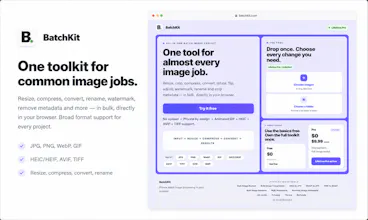 BatchKit — Batch Image Toolkit gallery image