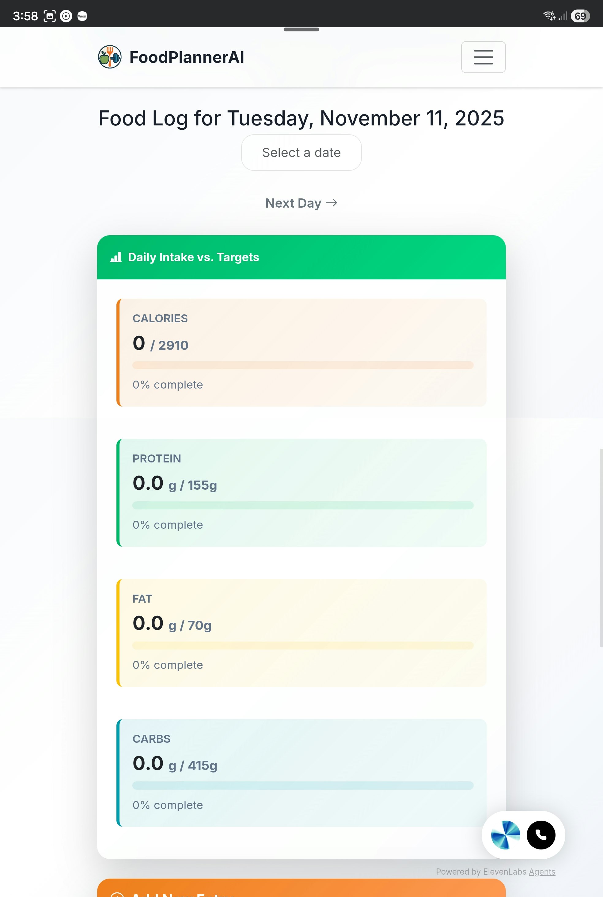FoodPlannerAI - Screenshot 4 preview