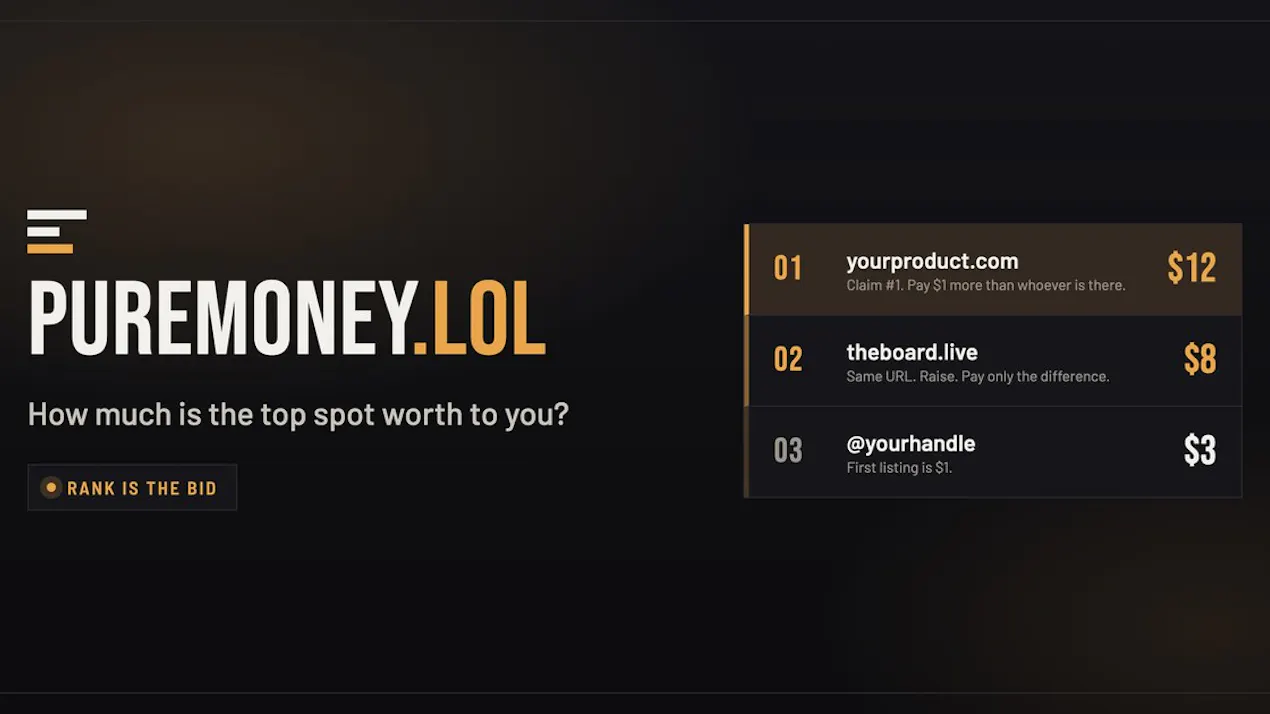 PureMoney.lol product