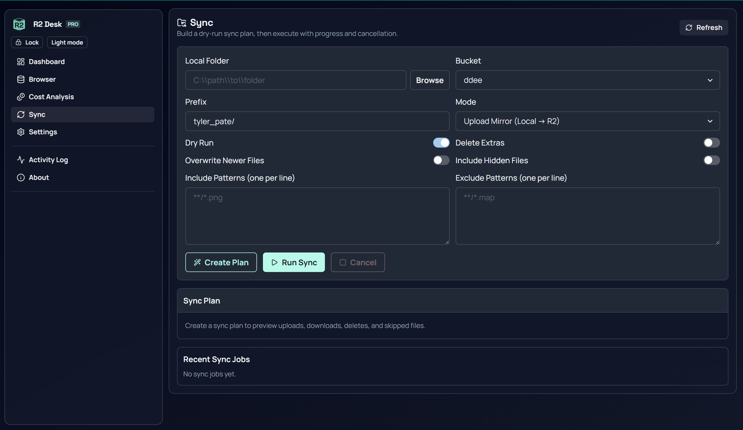 R2 Desk Pro - Screenshot 5 showing product features and functionality