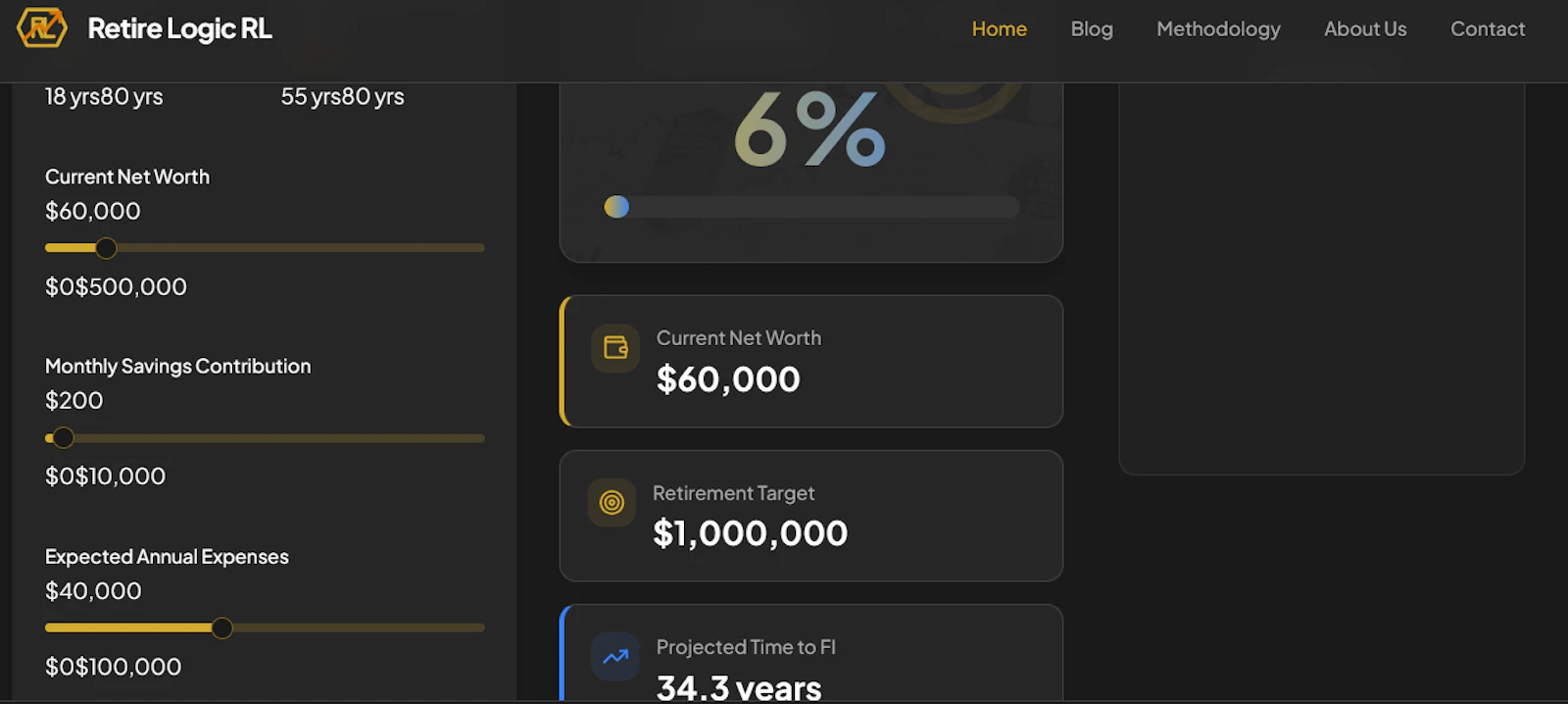 Retire Logic RL screenshot 2