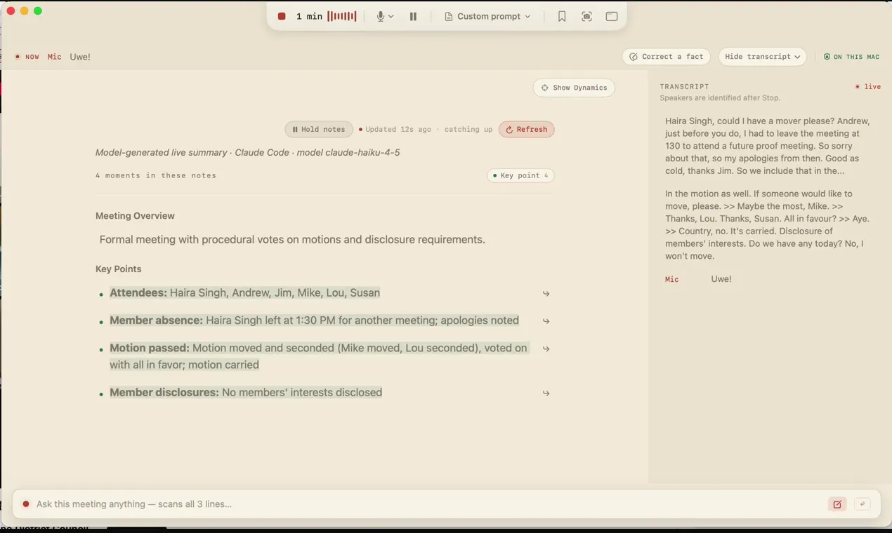 Pouchette screenshot