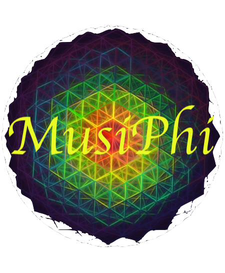 MusiPhi - Product Hunt launch logo and brand identity