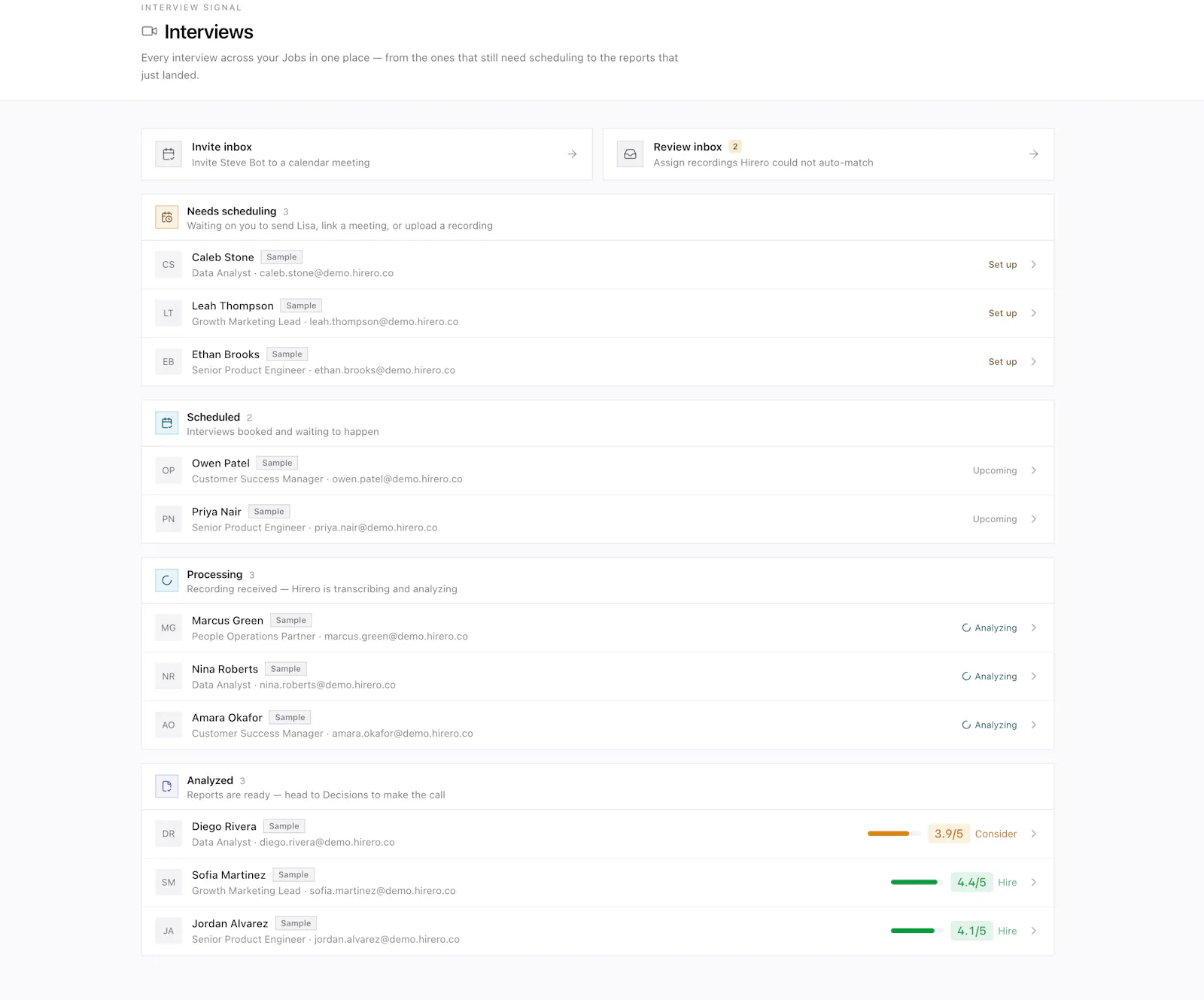 Hirero screenshot 2