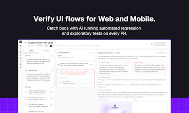 Visual PR Testing with AI gallery image