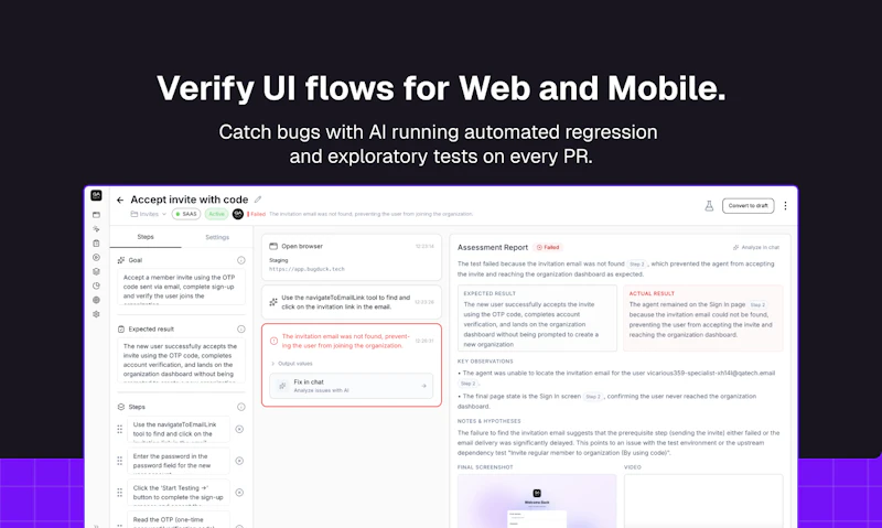 Visual PR Testing with AI screenshot 2