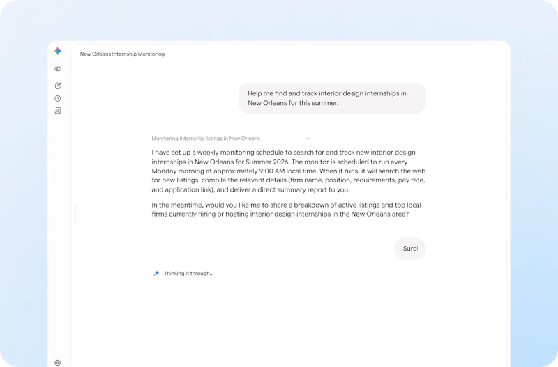 Gemini Spark screenshot 6