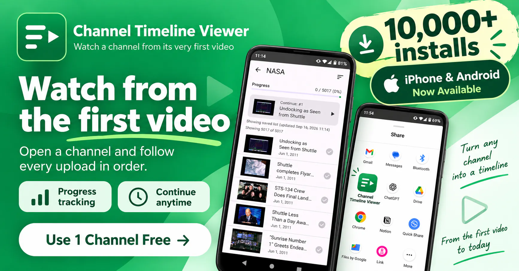Channel Timeline Viewer gallery image