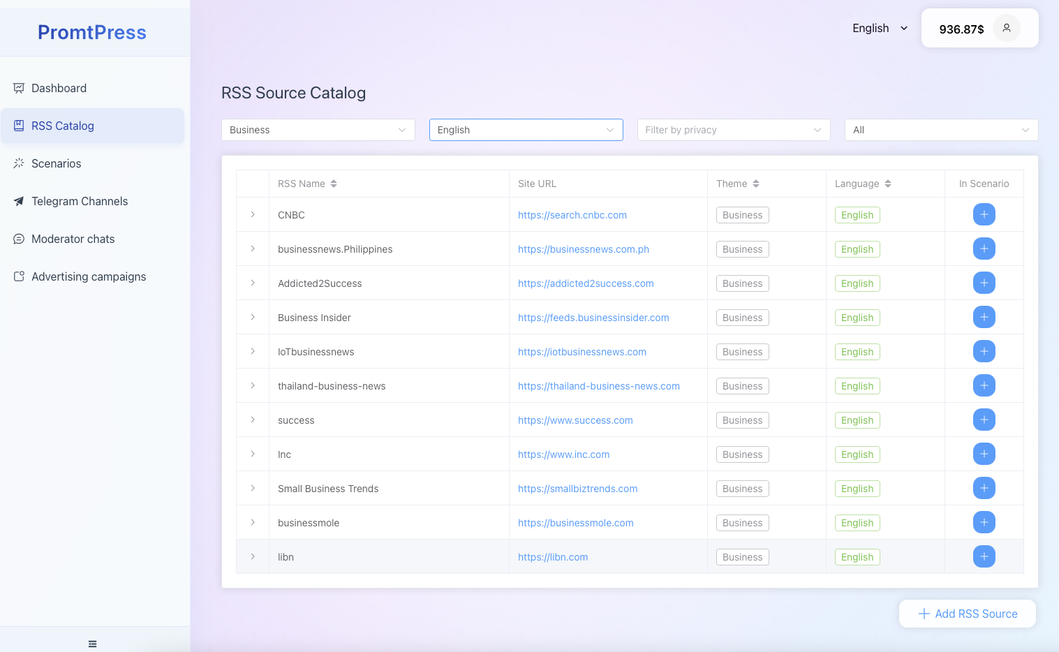 PromtPress gallery image