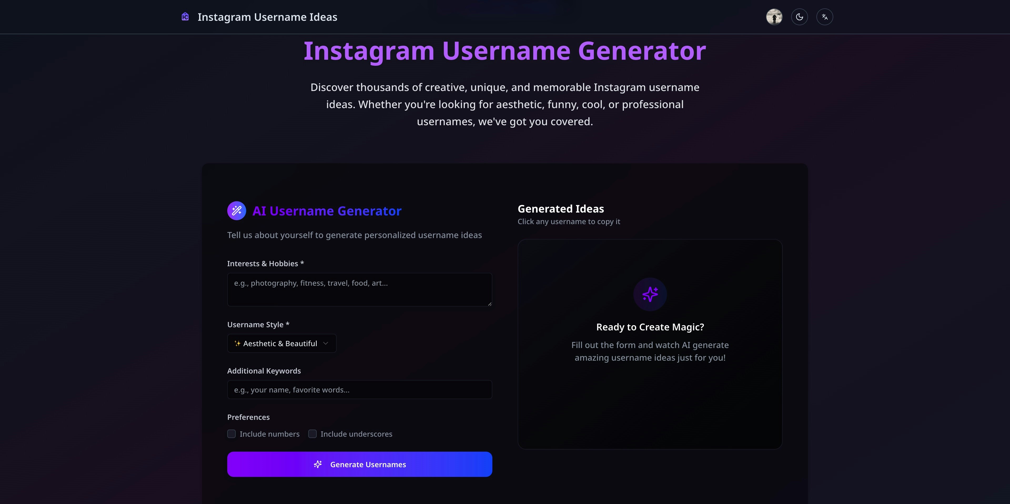 Media Idea Pengguna Handlecraft-Instagram - Nama kreatif & unik 1