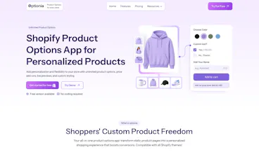 Optionia Product Options App gallery image