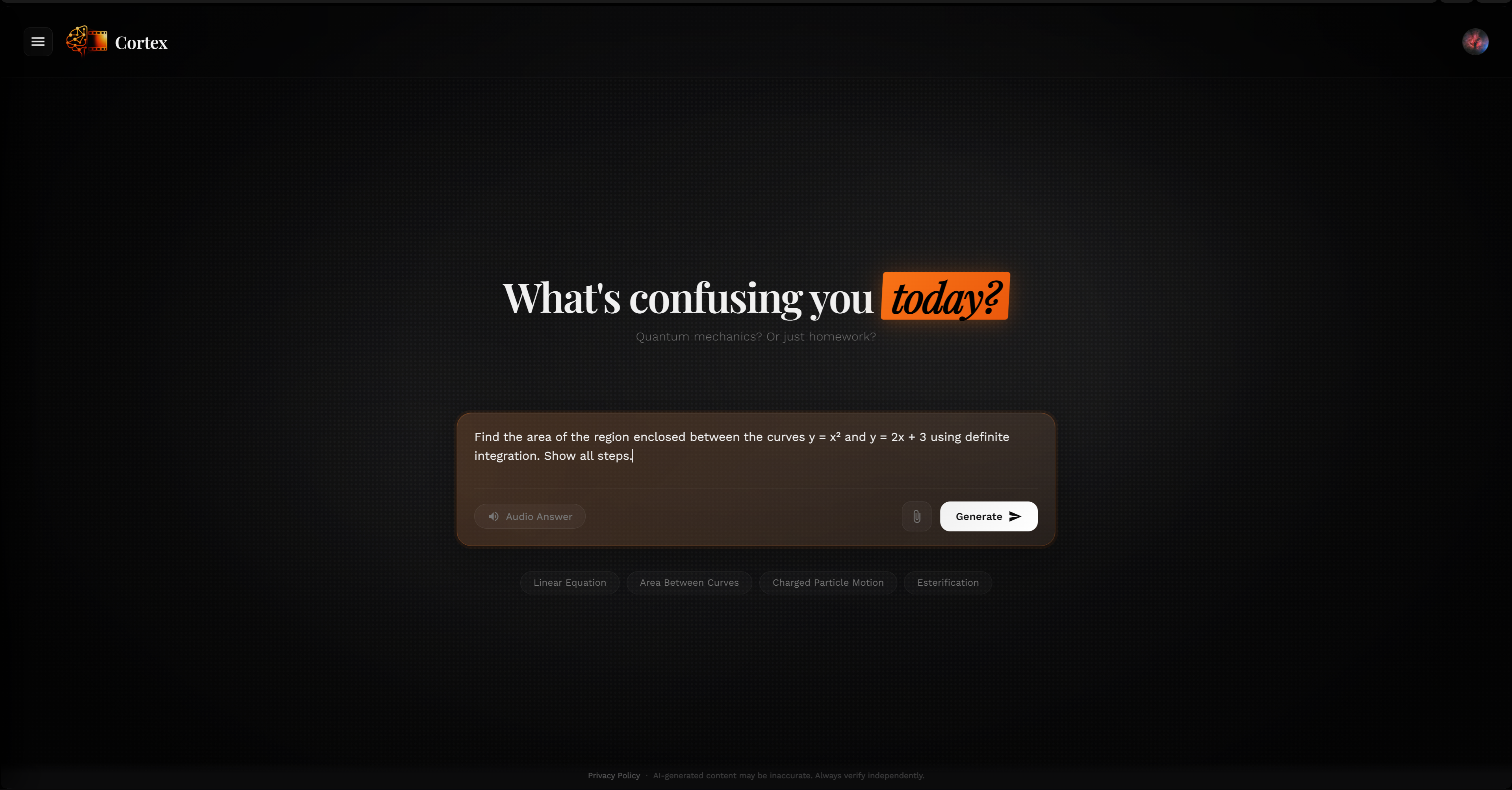 Cortex gallery image