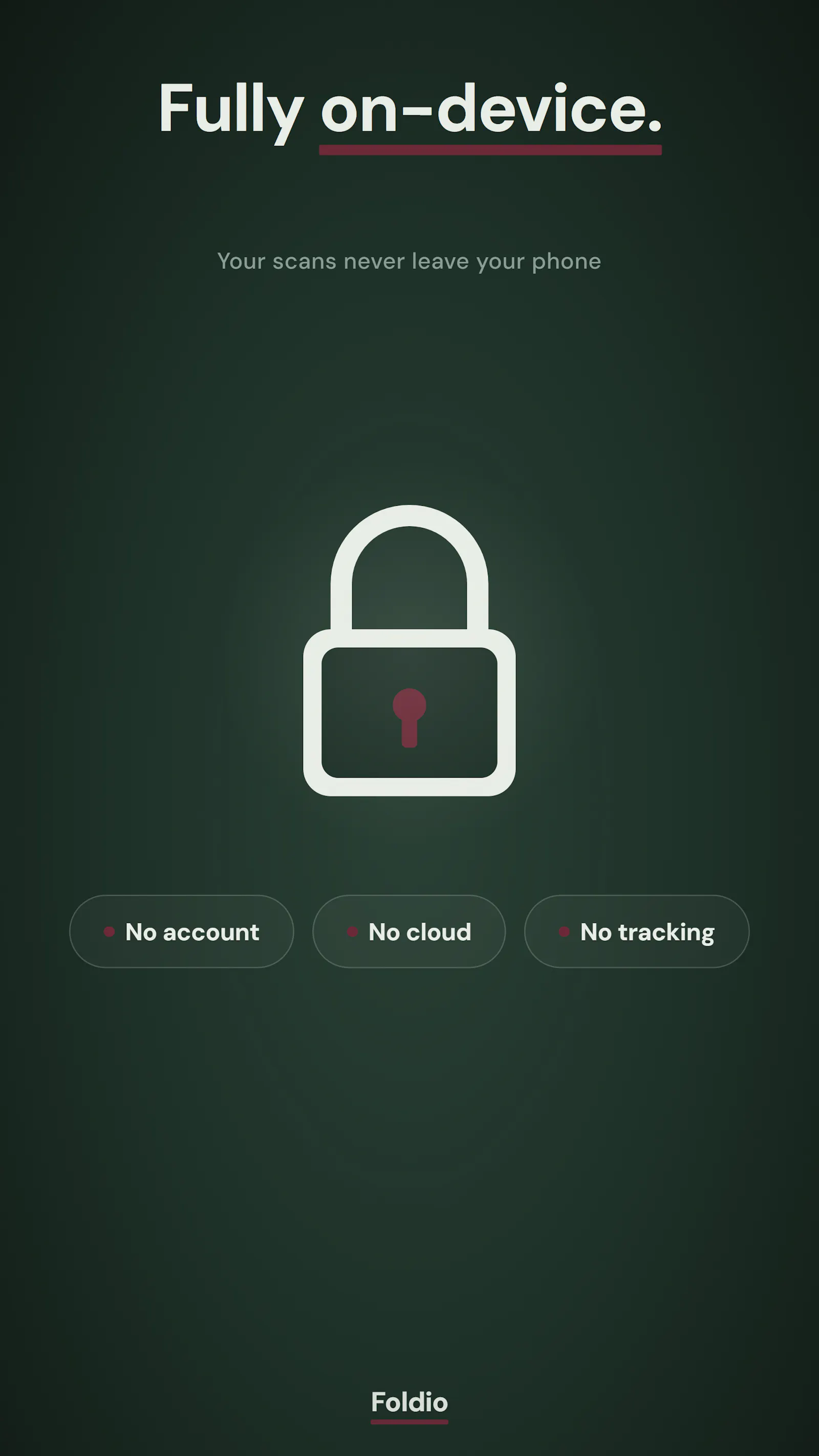 Foldio — PDF Scanner & Personal Library screenshot 3