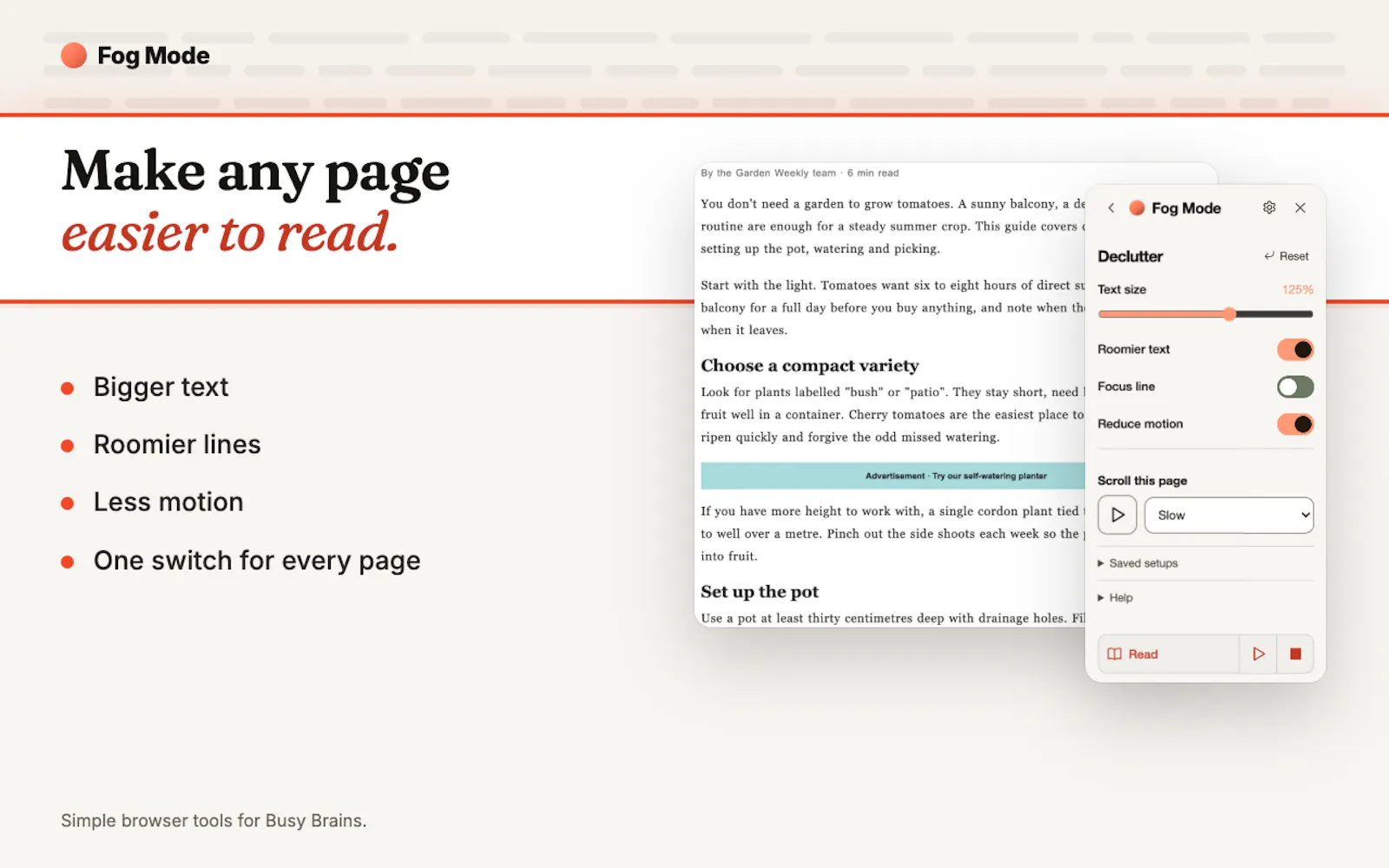 Fog Mode screenshot 2