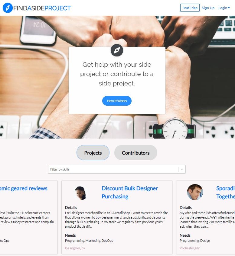 Find A Side Project gallery image