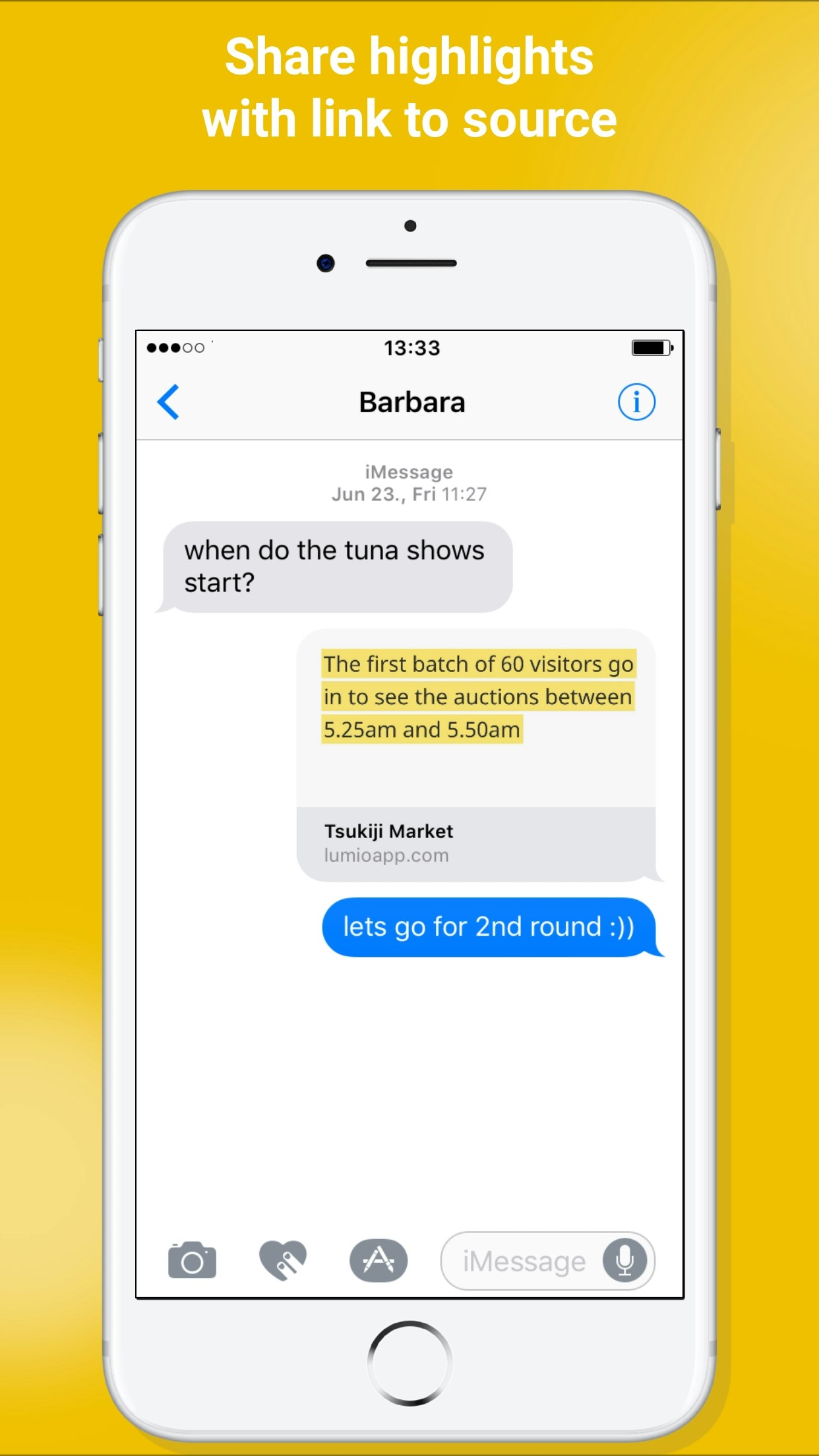 lumio for iOS Image