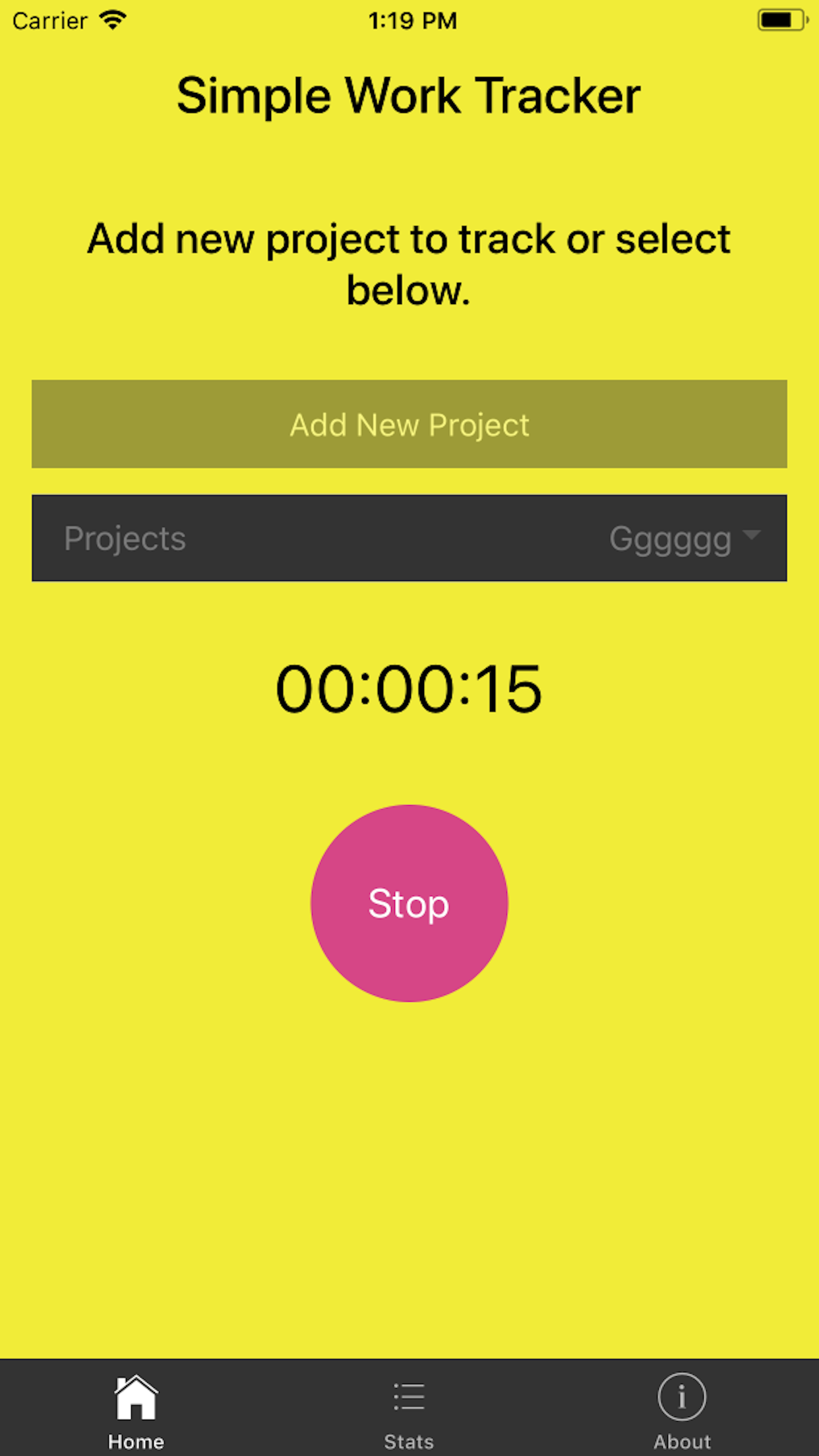 Simple Work Tracker gallery image