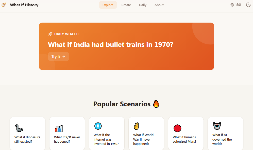 What If History media 4