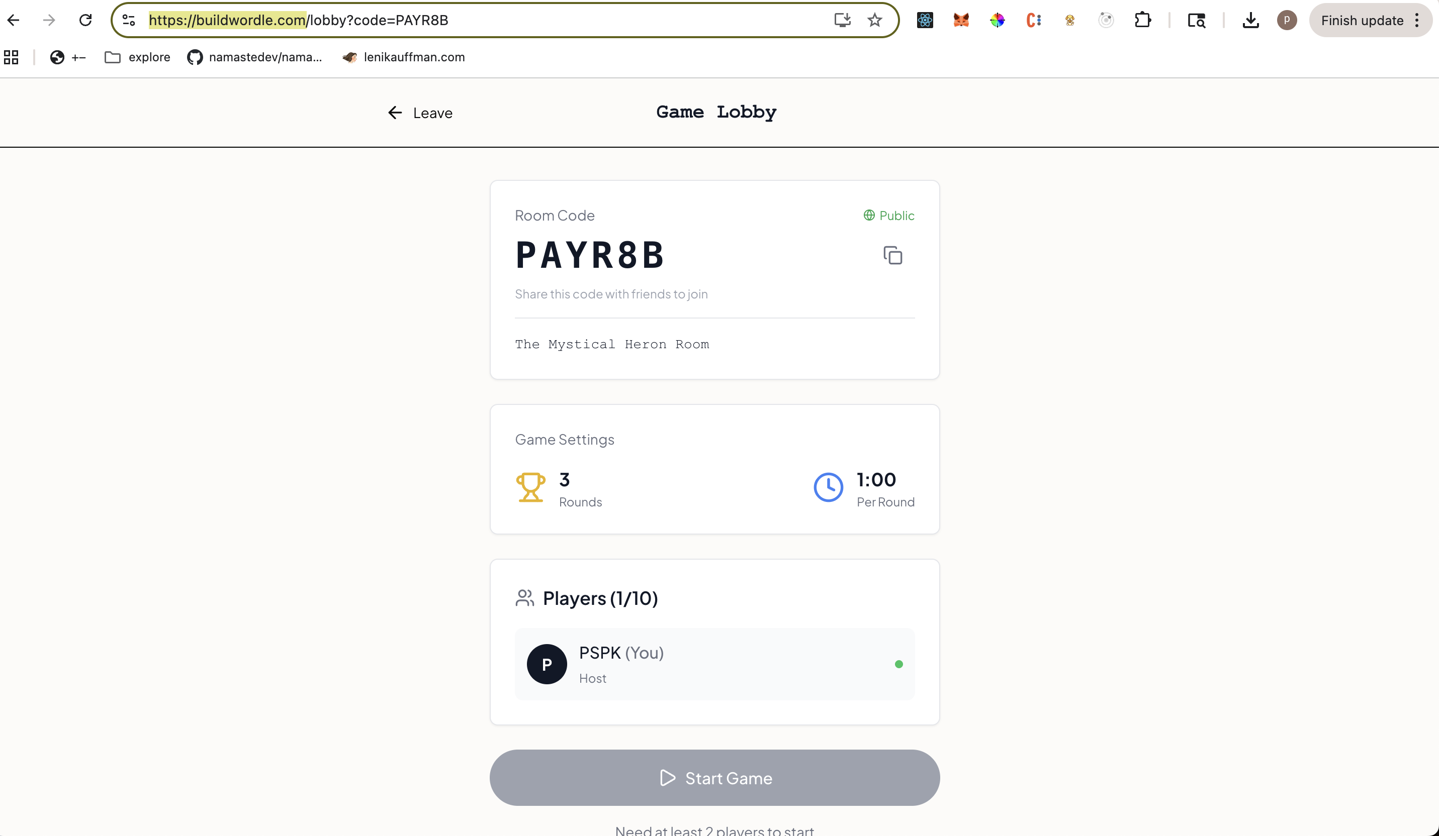 Build Wordle gallery image