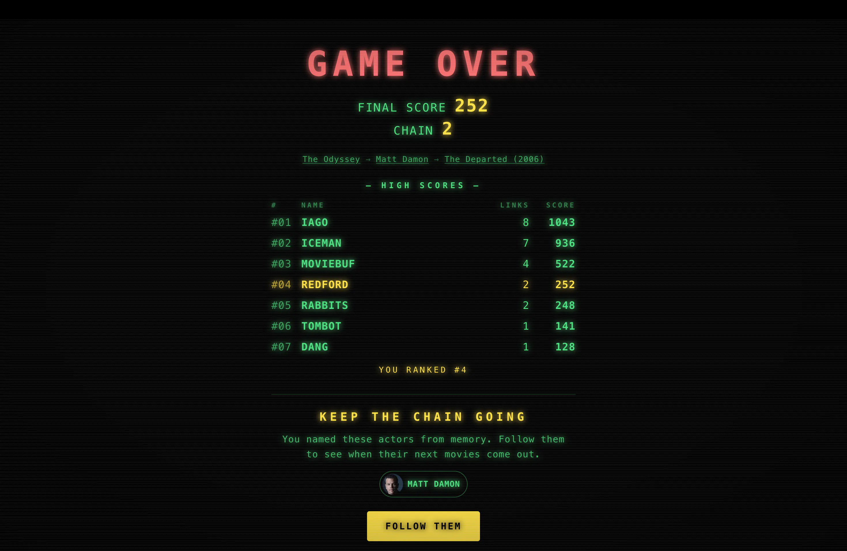 The Movie Game gallery image