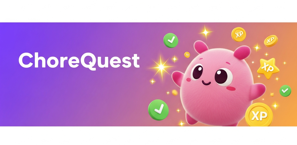 ChoreQuest - Main product screenshot demonstrating key features and user interface