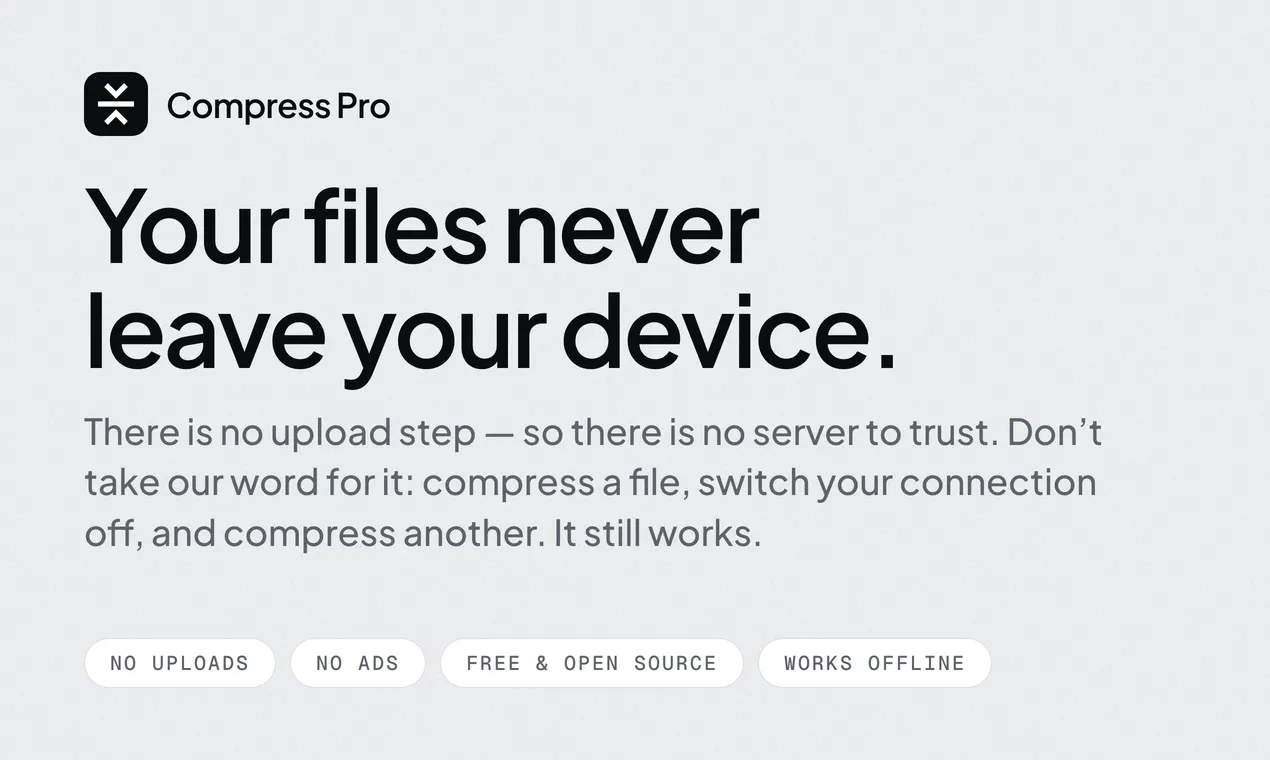 Compress Pro gallery image