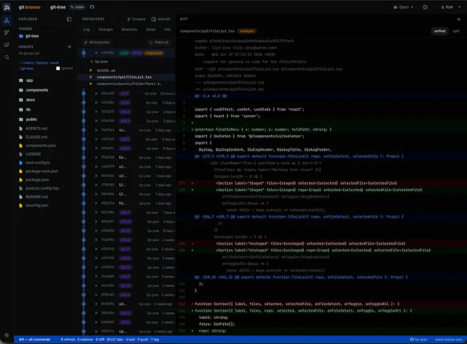 Git Browse screenshot 11