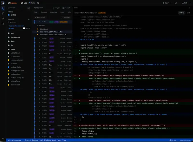 Git Browse screenshot 11