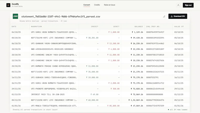 Excelify screenshot 5