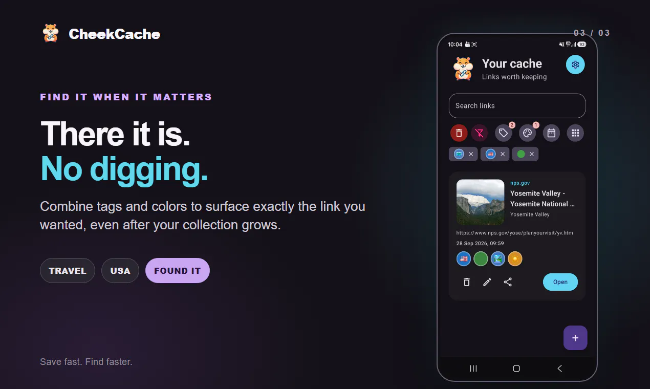 CheekCache gallery image