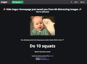 Hide Imgur gallery image