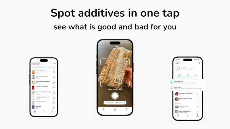 Osana - Additives Food Scanner screenshot 1