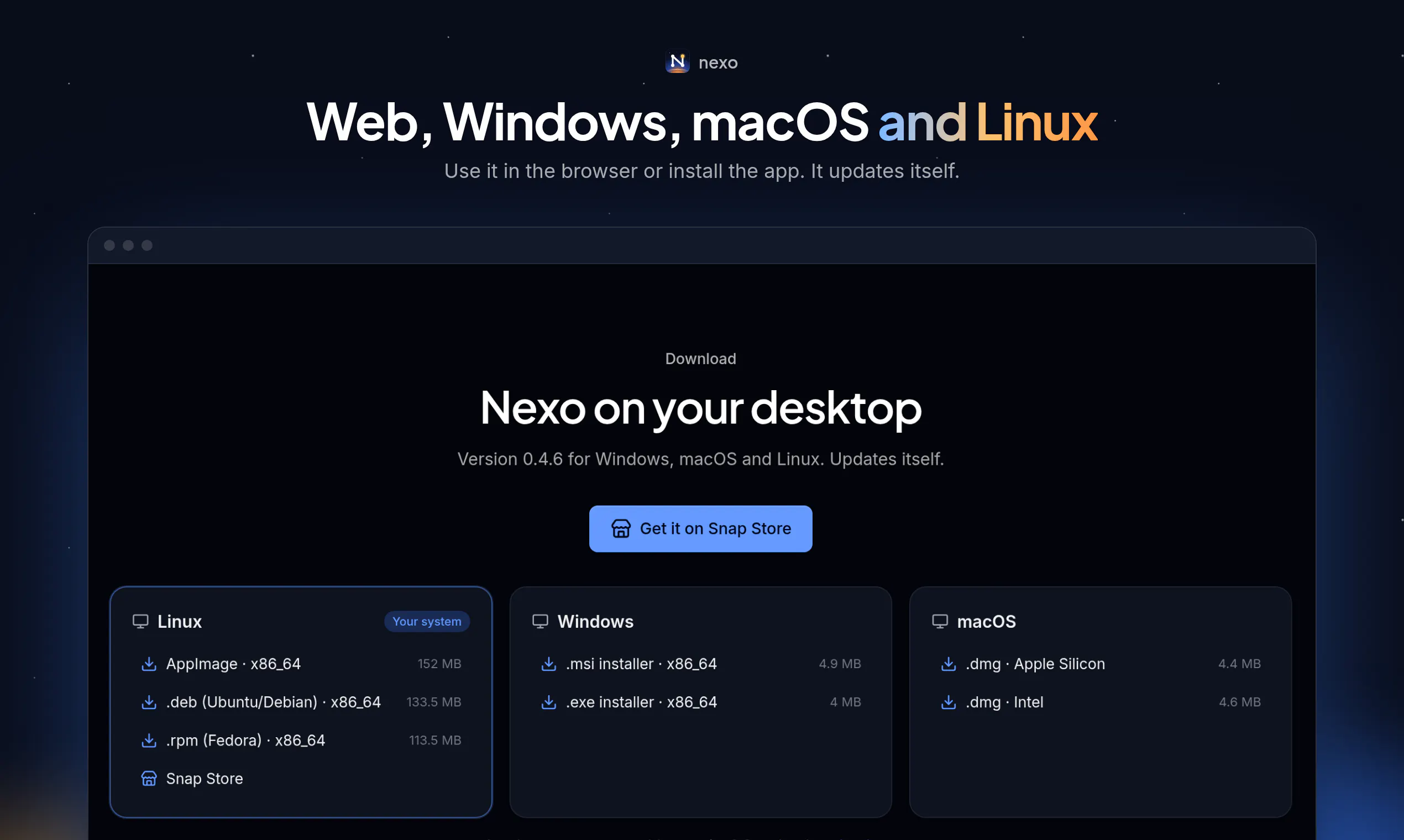 Nexo gallery image