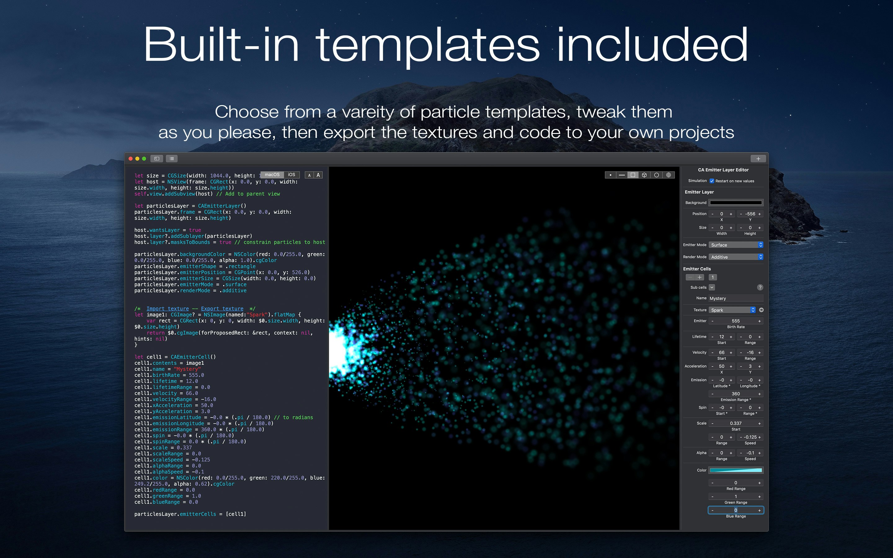 Fireworks - Particle Effects Editor gallery image