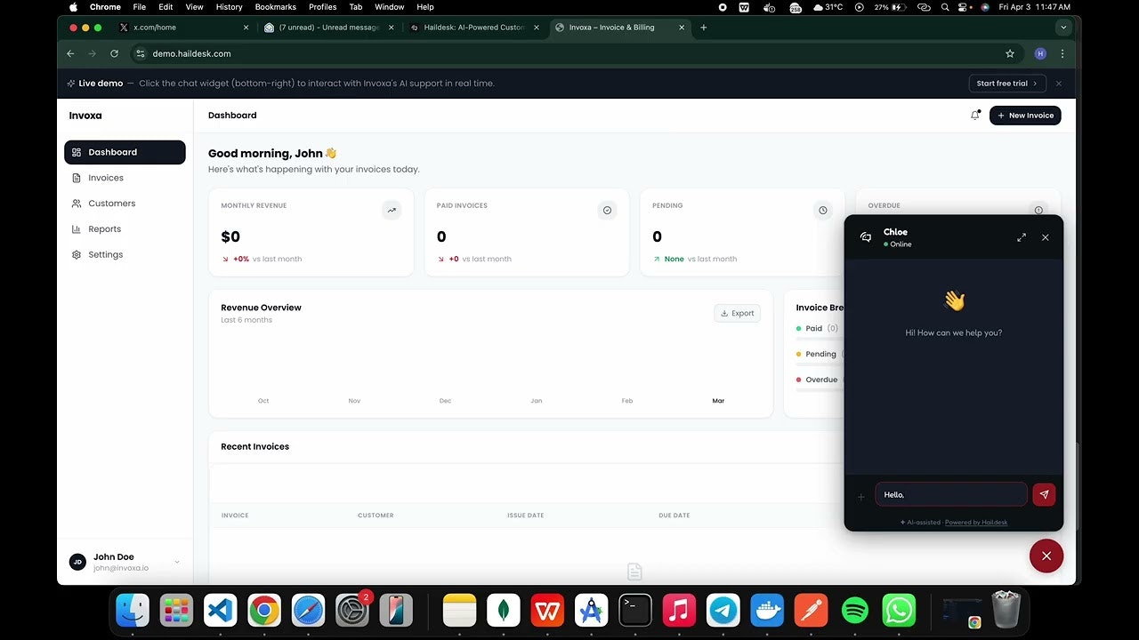 Haildesk gallery image