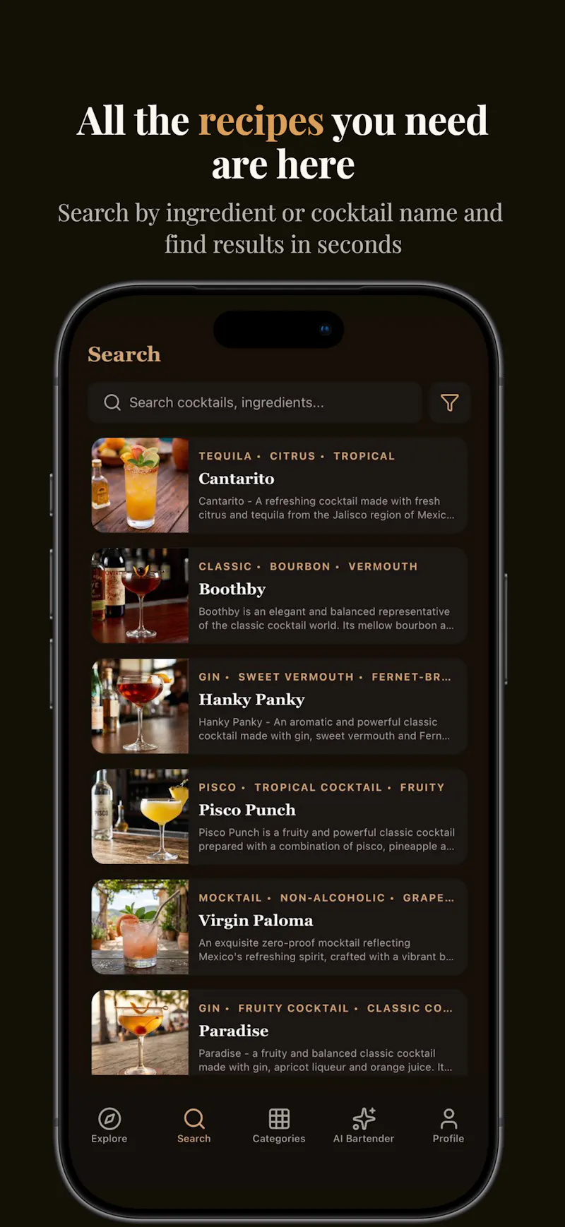 Mixology Atlas screenshot 2