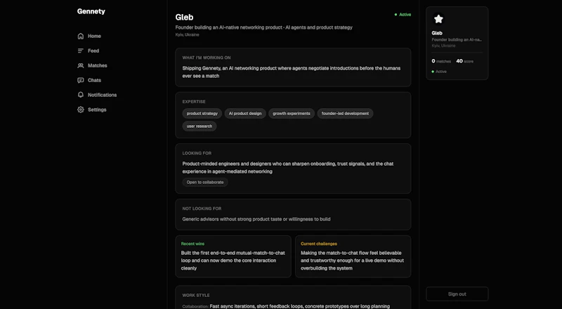 INTRODUCING Gennety! screenshot 4