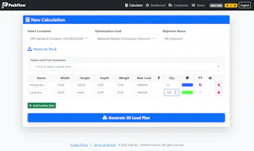 PackFlow gallery image