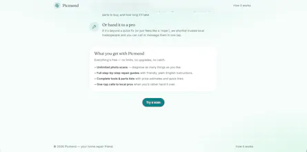 Picmend — Snap a photo, fix what broke gallery image