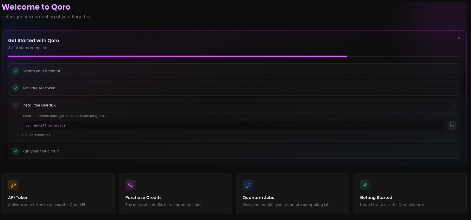 Solo by Qoro Quantum gallery image