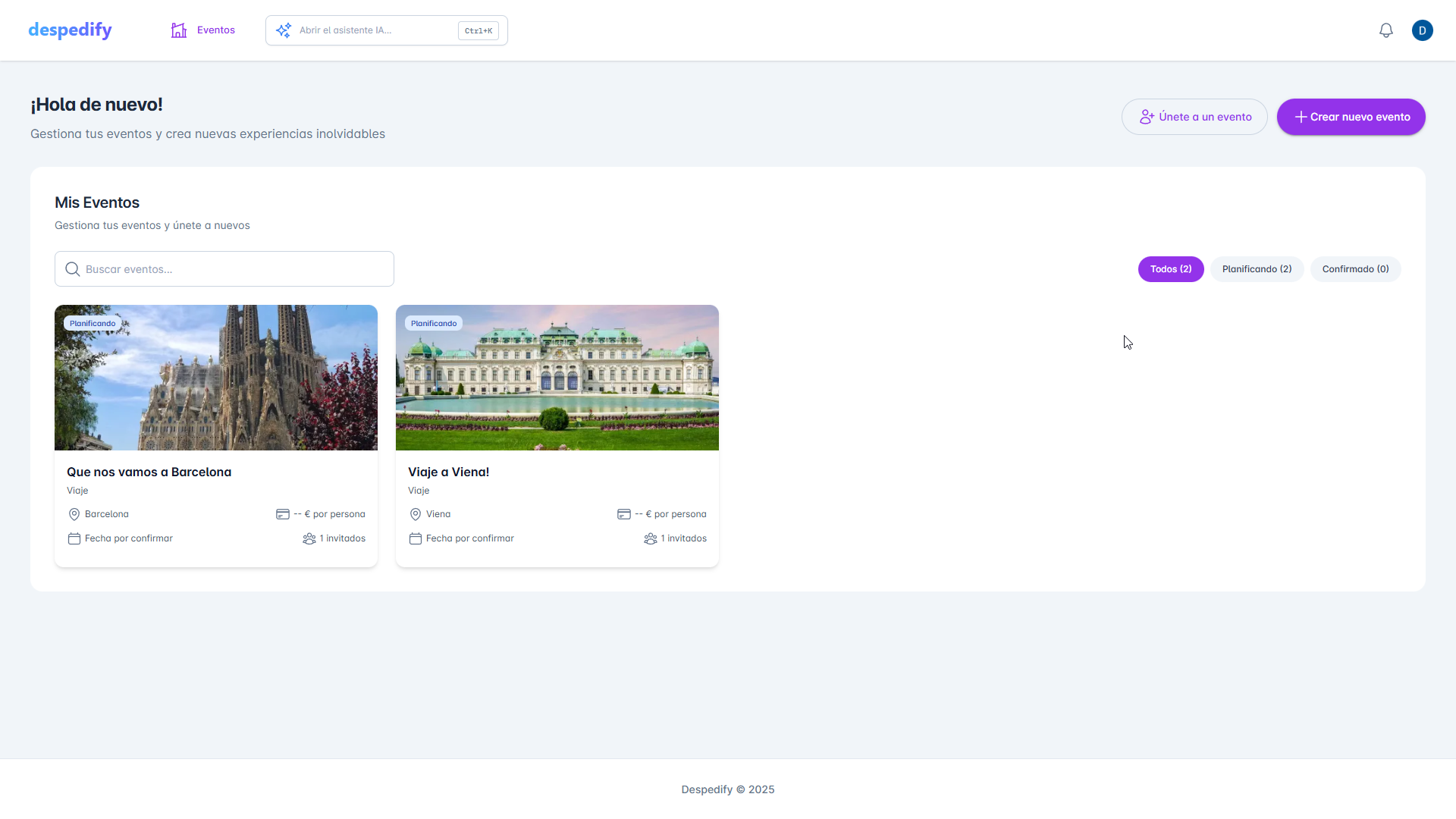 Despedify gallery image